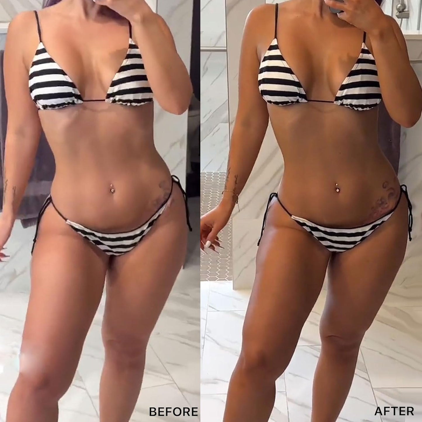 Self Tanner - USA Made with Natural & Organic Ingredients, Moisturizing Self Tanning Lotion with Aloe Vera & Coconut for a Natural Glow, Streak-Free Fake Tan, Medium to Dark
