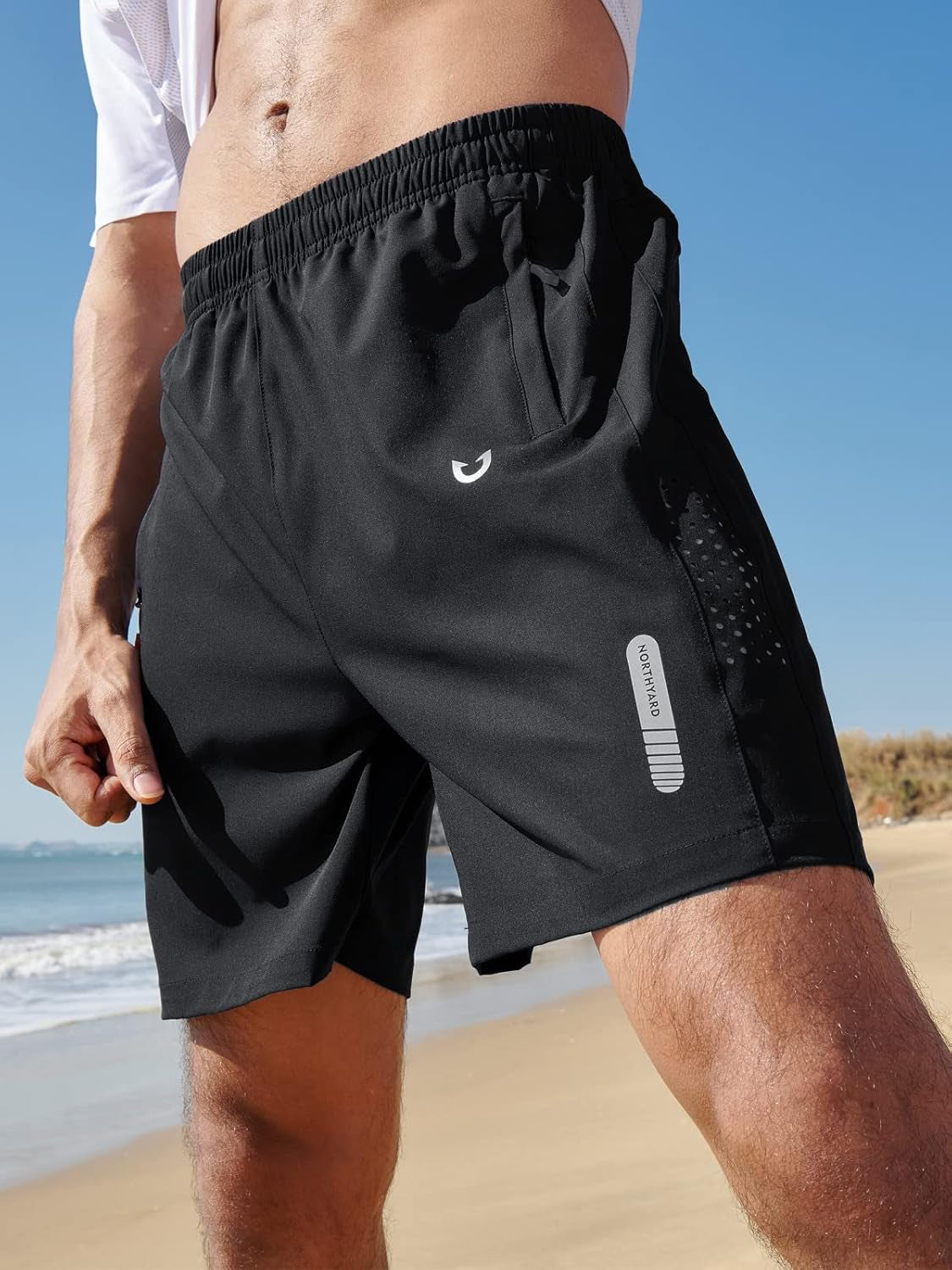 Men'S Athletic Running Shorts Quick Dry Workout Shorts 7"/ 5"/ 9" Lightweight Sports Gym Basketball Tennis Hiking