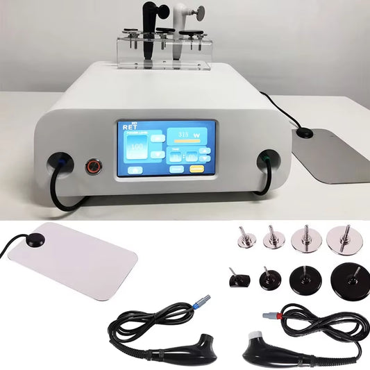 Professional Weight Loss Tecartherapy Penetrates 12CM under 448Khz Tecar Machine Rehabilitator Sport Therapist for Body Pain