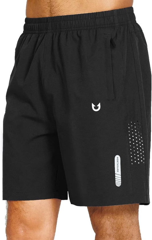 Men'S Athletic Running Shorts Quick Dry Workout Shorts 7"/ 5"/ 9" Lightweight Sports Gym Basketball Tennis Hiking